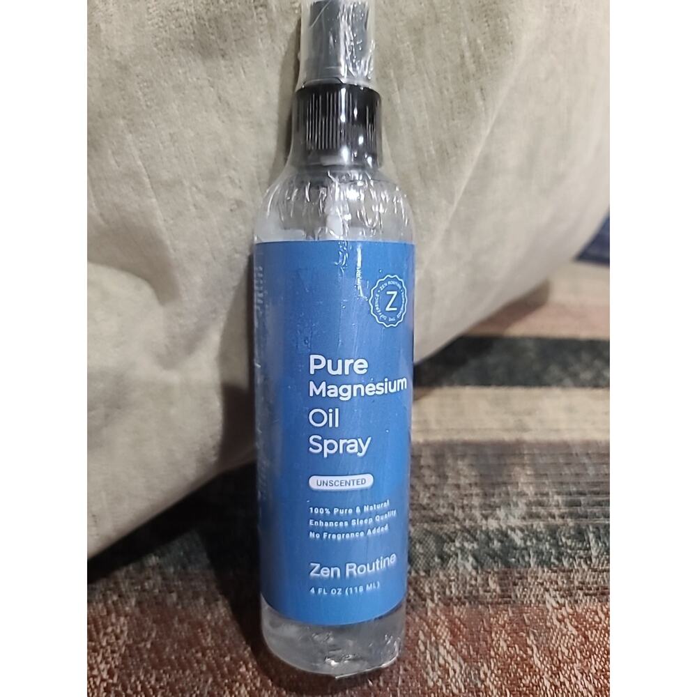 Seven Minerals Pure Magnesium Oil Spray 12 FL OZ Sealed Restless Legs